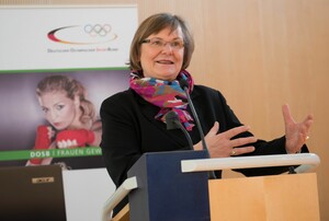 Ilse Ridder-Melchers bekleidet seit 2006 das Amt der DOSB-Vizepräsidentin für Gleichstellung. Foto: DOSB
