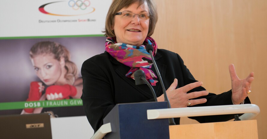 Ilse Ridder-Melchers bekleidet seit 2006 das Amt der DOSB-Vizepräsidentin für Gleichstellung. Foto: DOSB