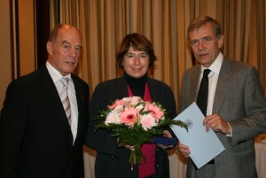 v.l .Peter Gorka, Gabriele Leibbrand, Dr. Georg Freiherr von Waldenfels