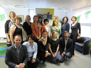 Teilnehmerinnen und Teilnehmer des Projekttreffens in London Foto: ENGSO