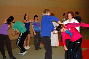 Beim Kampfsport lernen Frauen sich richtig zu wehren. Foto: DOSB