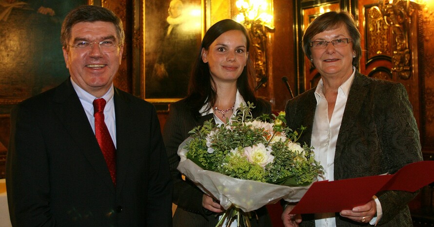 Bild 2: Preisträgerin Jana Förster