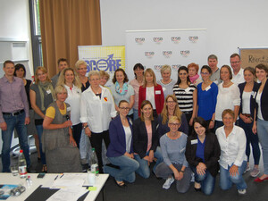 Teilnehmerinnen und Teilnehmer des Workshops in Frankfurt. Foto: DOSB