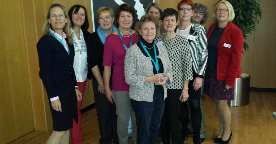 Gruppenbild der Delegierten des DOSB für den Deutschen Frauenrat