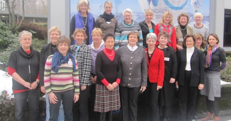 Gruppenfoto der Frauenvertreterinnen der LSB